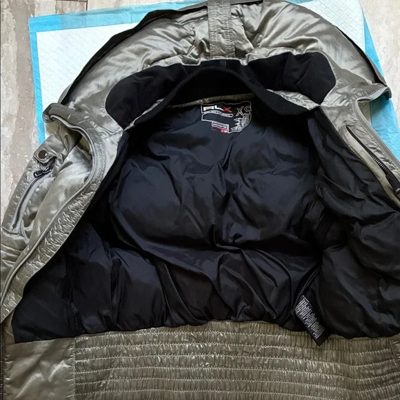 Puffer Ralph Lauren Gray fall winter coat - Picture 3 of 6